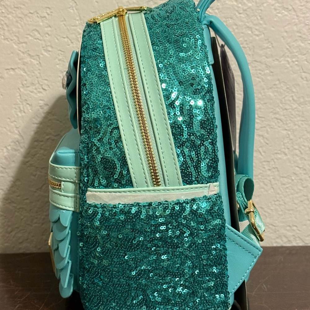 Loungefly Little Mermaid Sequins Collection NWT - Picture 4 of 5